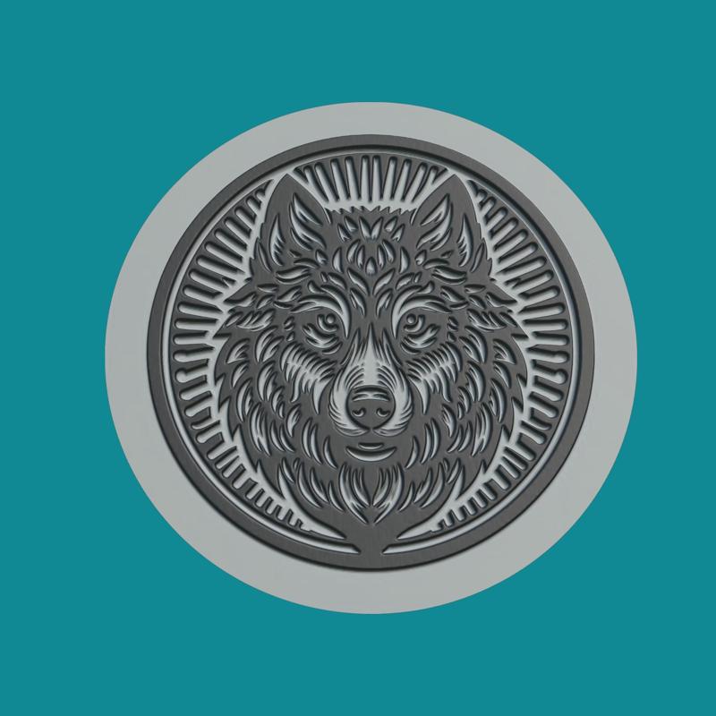Wolf Pendant