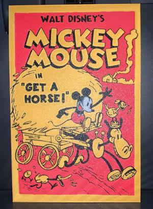 Classic Sign: Disneys Mickey Mouse in Get a Horse