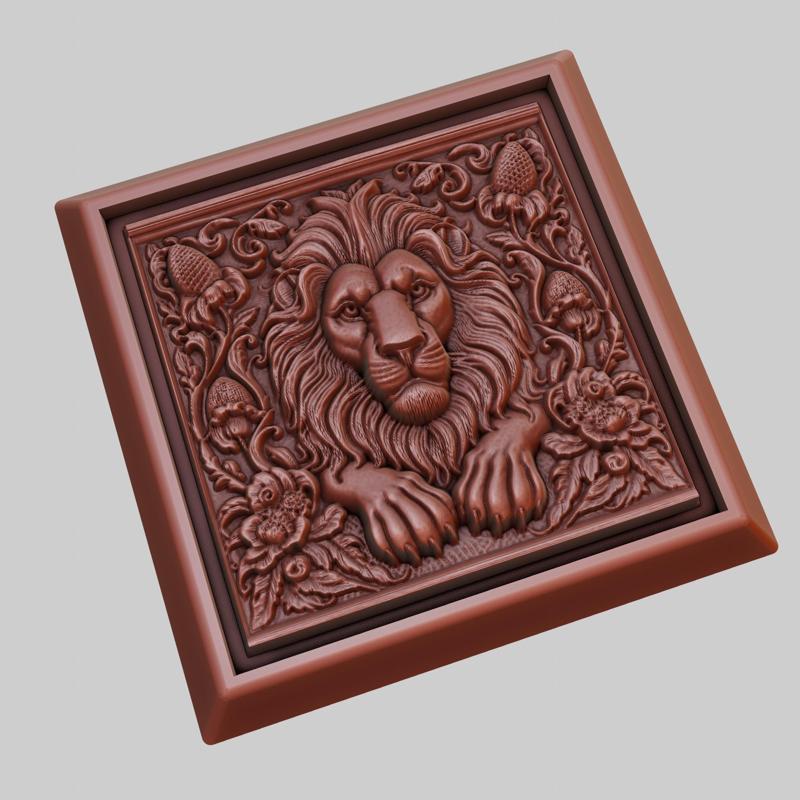 lion Animal 3D Model for CNC Router Laser & 3D Printer