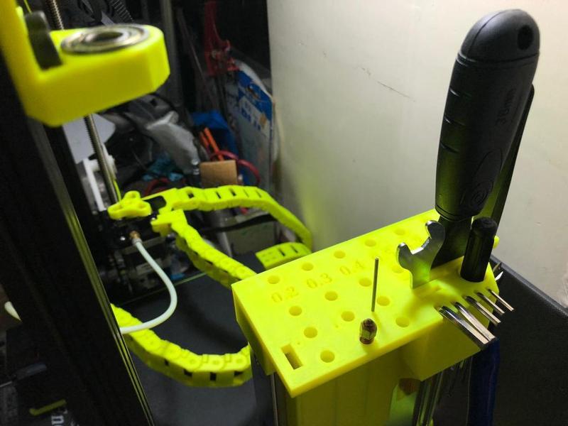 Ender_3_Pro_PSU_Tools_Holder_with_Fan_Cover