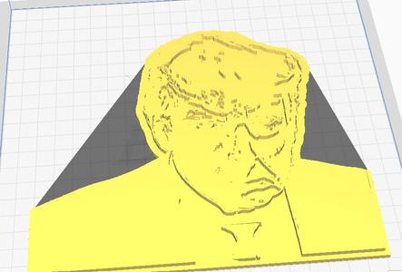Trump Mugshot pla card