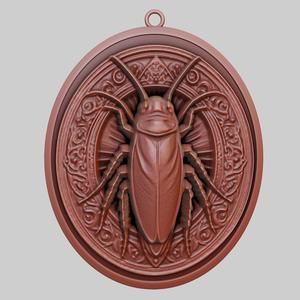 Cockroach Animal Pendant Cockroach Animal Necklace for CNC Router Laser & 3D Printer