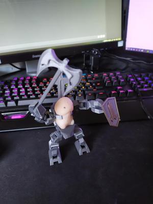 Sword, Axe and Shield for Ding Ding Mecha