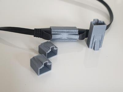 Slim RJ45 Ethernet Cap / Coupler/ Clip protector