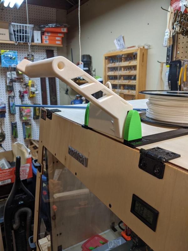 Cantilevered bracket for your extra spool holders