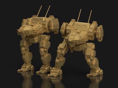 Jenner JR-7D for Battletech