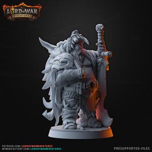 Hero Hunter Man at Arms - Presupported