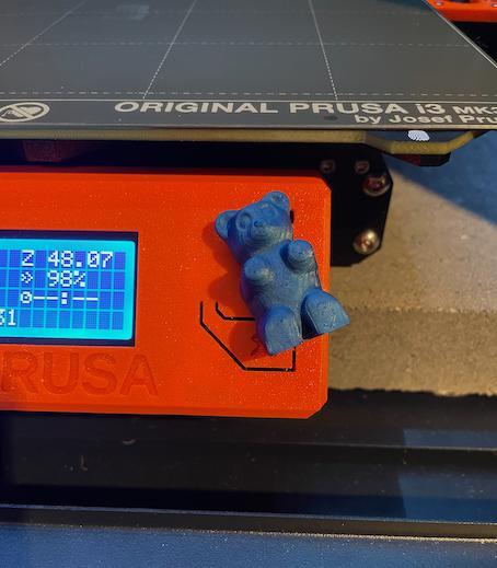 Gummy Knob for Prusa MK3