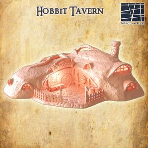 Hobbit Tavern - Tabletop Terrain - 28 MM