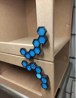 Cabinet Handle with Infill types