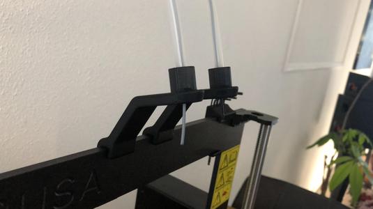 Filament guide for Prusa i3 MK3S+ and Polymaker Polybox drybox Edition 2