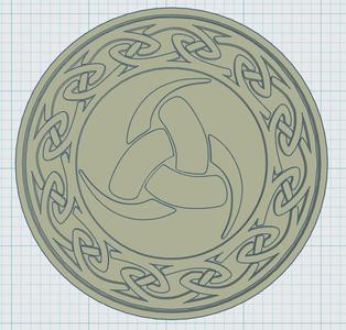 Viking Symbols Coaster 05