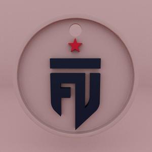 FUT logo keychain