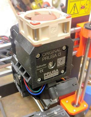 MK3 / MK3S / MMU2S small Extruder Cooler with diverted airflow