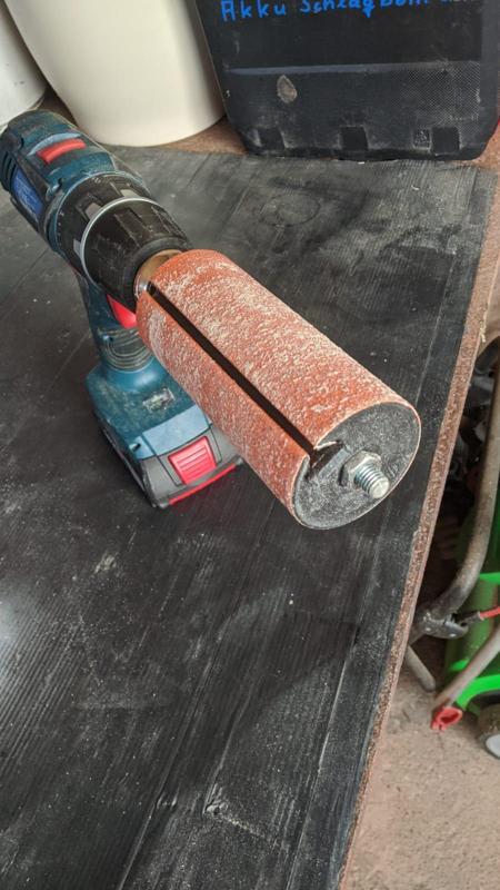 Sanding Spindle for drill