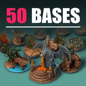 Fantasy Bases - 50 pc