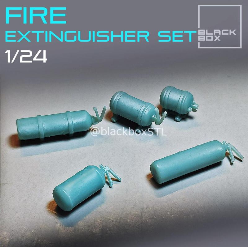 FIRE EXTINGUISHER SET 1-24TH
