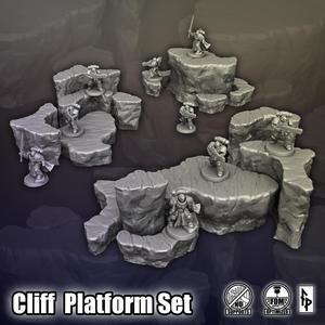 Cliff Platform Set