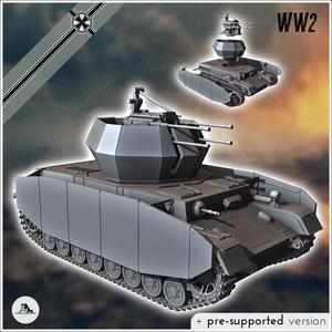 Flakpanzer IV AA Wirbelwind - Germany Eastern Western Front Normandy Stalingrad Berlin Bulge WWII