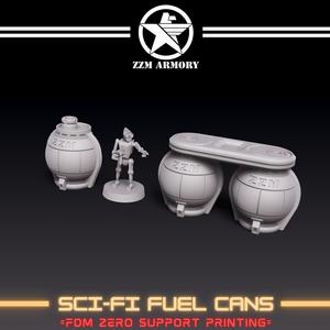 **FREE** SCI-FI FUEL CANS