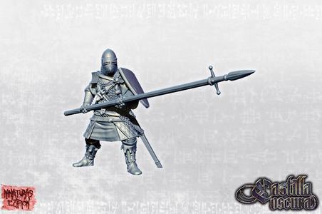 Frontier Knight on foot- July's Release