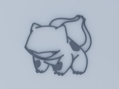 Bulbasaur Wall art
