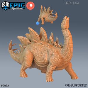 Stegosaurus Cry ‧ DnD Miniature ‧ Tabletop Miniatures ‧ Gaming Monster ‧ 3D Model ‧ RPG ‧ DnDminis ‧ STL FILE