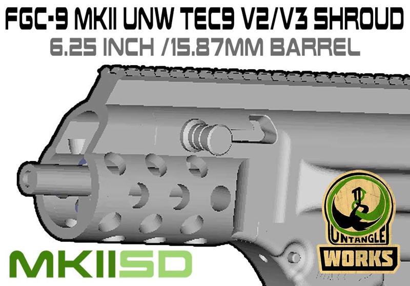 FGC9-MKIISD TEC9 SHROUD set