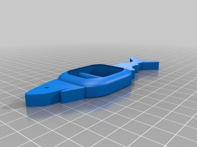 Shark Tee Shirt Clip