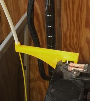 Makergear M2 EZ feed guide for 5mm Teflon tube