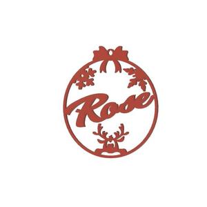 Christmas bauble - Rose