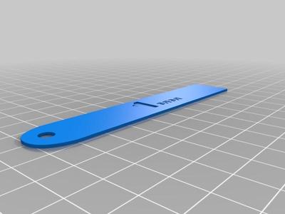 1mm feeler gauge