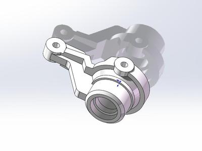 TC01 Rear Wheel Hub