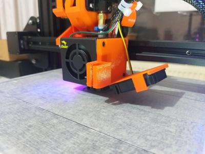 Angled Ender 3 Cooling Blower Fan Holder