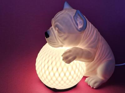 Sleepy Pit Bull Night Lamp – for A1 Mini and other