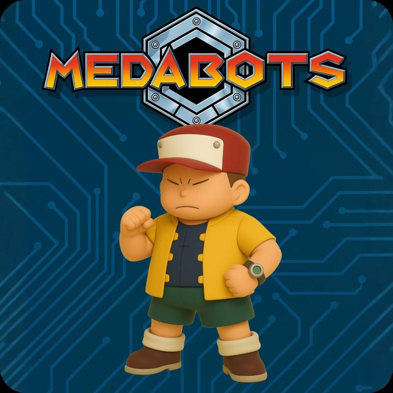 Sloan Chibi Figure STL - Medabots 3D Printable for FDM