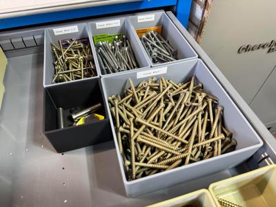 Stanley Vidmar Parts Bins