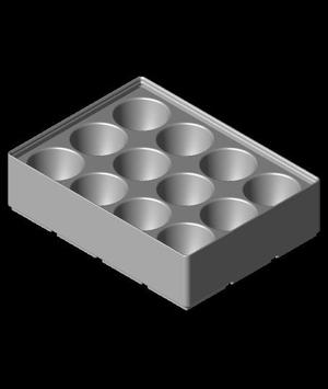 Gridfinity Wallflower Caddy.stl