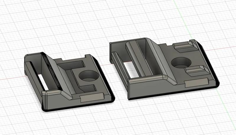 Magnetic buckle for 20 mm straps   