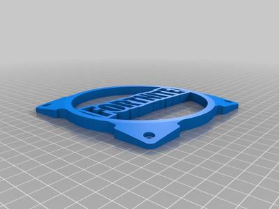 120mm Fortnite fan grill