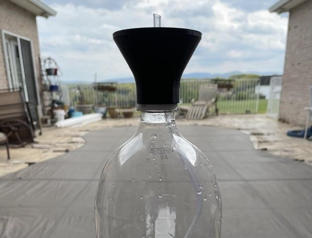 2 Liter Bottle Plant Watering, Camping or Beach Shower