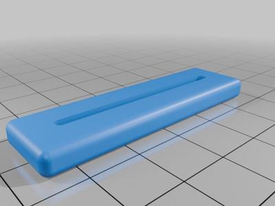 Minimalistic toothpaste, lotion, or other tube squeezer