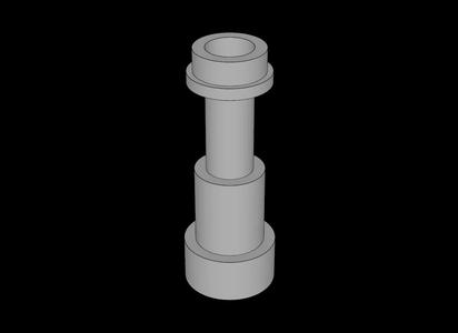 Lego Compatible (64644.dat) Minifig Telescope   