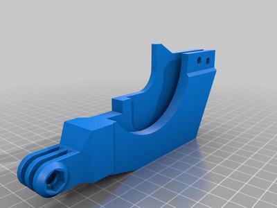 Ender 3 X-Axis camera mount for 25mm glass bed holder