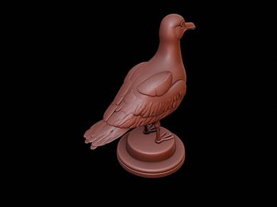 Seagull Animal Figure Printable