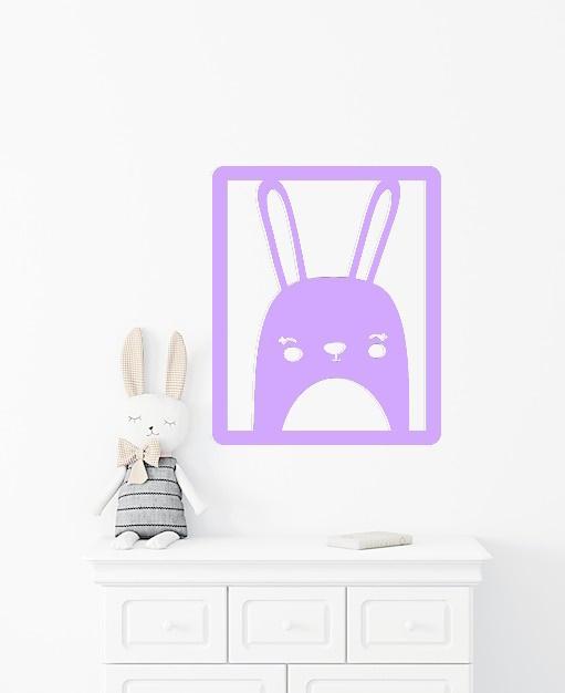 rabbit decorative painting baby -children pered animal deco