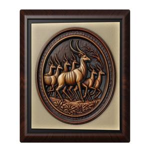 Impala animal wall art relief wall decor