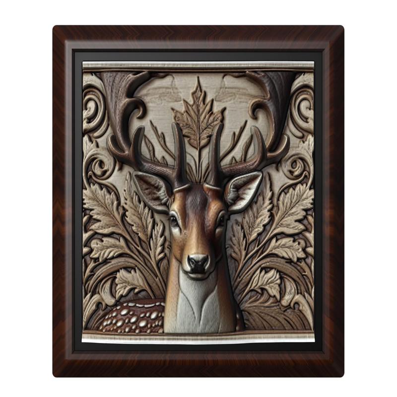 Fallow Deer animal wall art relief wall decor