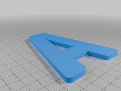 All Alphabet Letters Upper case A-Z Font: AsapCondensed-Bold by Google Fonts (OFL License)