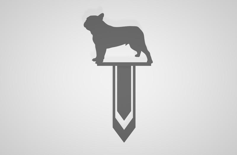 DOG / BULLDOG / ANIMAL / PET / HOME / BOOKMARK / BOOKMARK / SIGN / BOOKMARK / GIFT / BOOK / BOOK / SCHOOL / STUDENTS / TEACHER / OFFICE / WITHOUT SUPPORTS